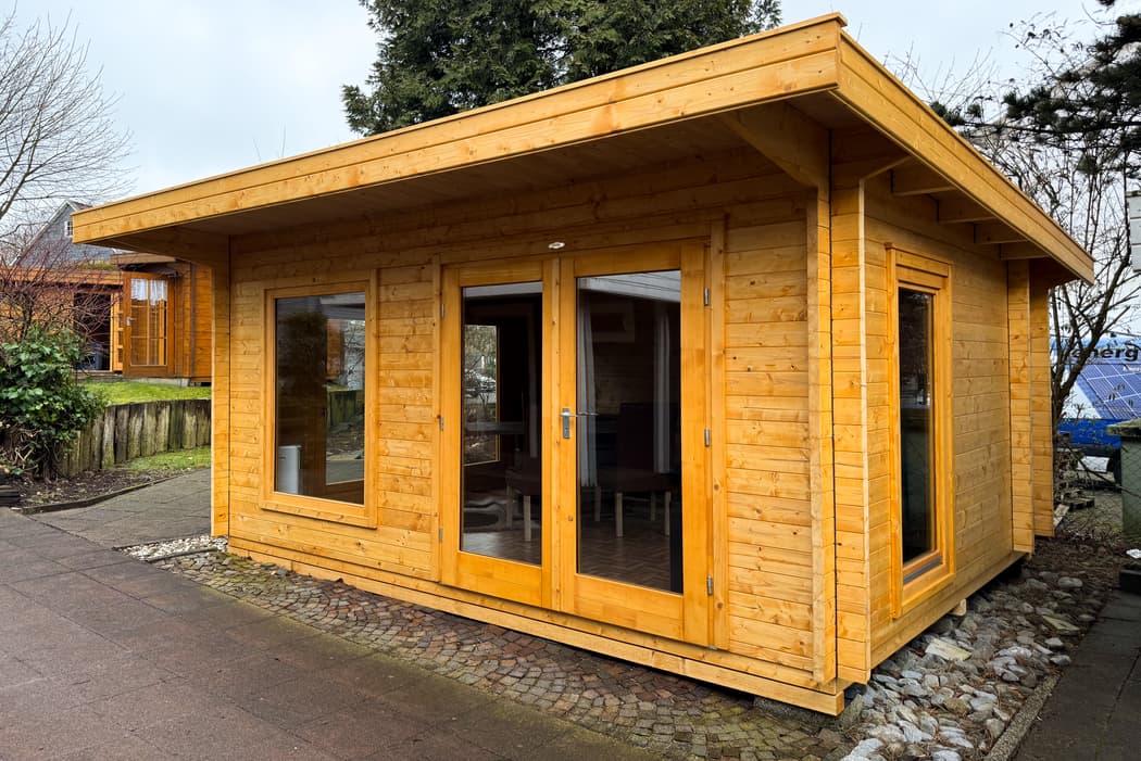 Polo Gartenhäuser Gartenhaus Kiruna Pultdach 3