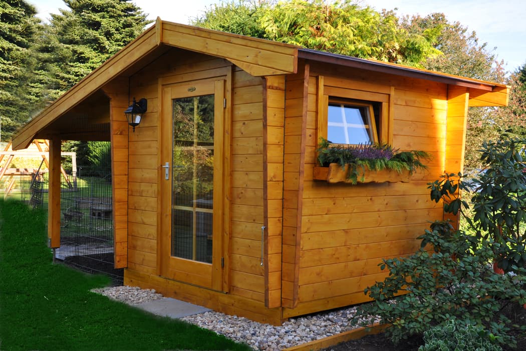 Polo Gartenhäuser Gerätehaus Oslo I Schleppdach 3