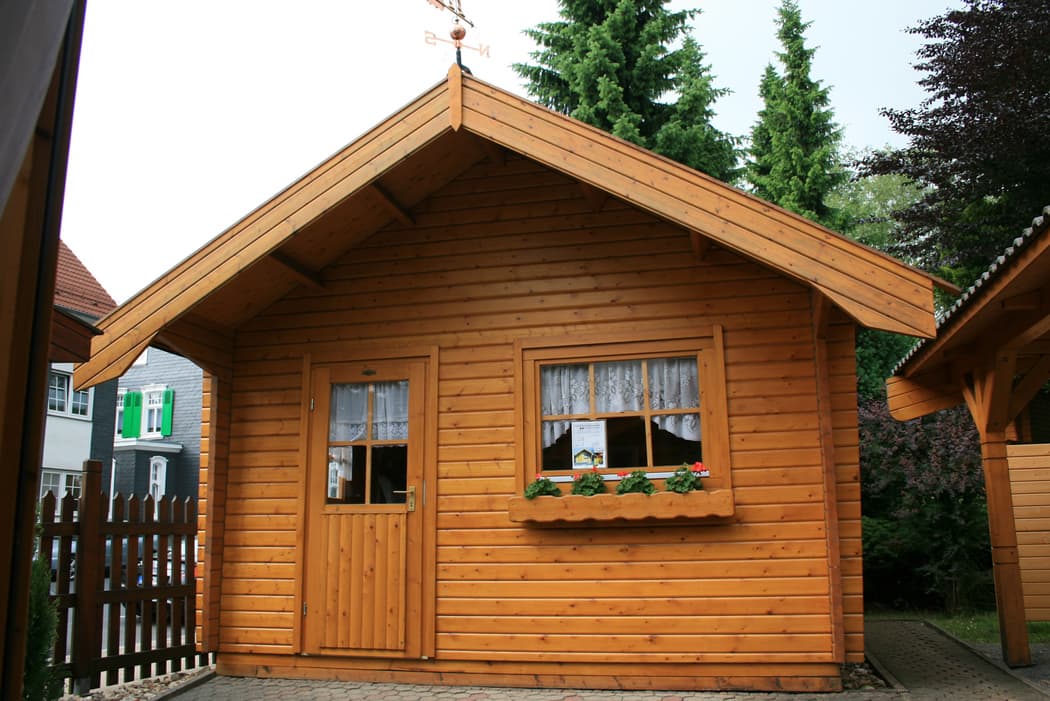 Polo Gartenhäuser Kleingartenhaus Stockholm II Schlafboden 3