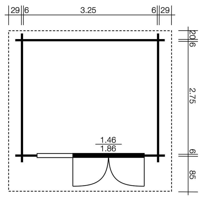 Polo Gartenhäuser Gartenhaus Göteborg III 3