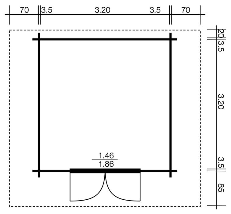 Polo Gartenhäuser Gartenhaus Malmö II 5