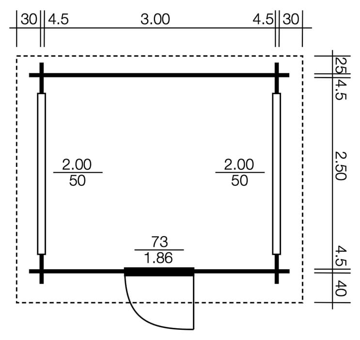 Polo Gartenhäuser Gartenhaus Narvik II 5