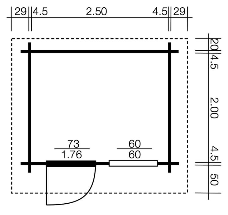 Polo Gartenhäuser Gerätehaus Brasiborg 5