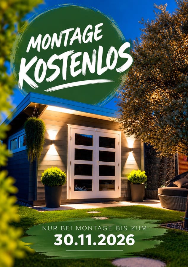 Polo Gartenhaus 9 ""