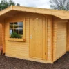 Holz Gartenhaus mit Satteldach